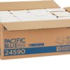 Pacific Blue Basic Recycled Multifold Paper Towels (Previously branded Envision) by GP PRO (Georgia-Pacific), White, 24590, 250 Towels Per Pack, 16 Packs Per Case (4000 Total), 9.20" x 9.40