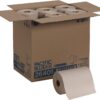 Pacific Blue Basic Recycled Paper Towel Roll (Previously Branded Envision) by GP PRO (Georgia-Pacific), Brown, 26401, 350 Feet Per Roll, 12 Rolls Per Case