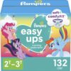 Pampers Easy Ups Girls & Boys Potty Training Pants - Size 2T-3T, 132 Count, My Little Pony Training Underwear