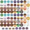 Perfect Samplers Coffee Pod Variety Pack, Dark Roast & Bold Flavors, Single Serve Cups for Keurig K Cup Machines - Robust Assortment, 80 Count