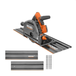 RIDGID R48630B-AC55TS 18V Brushless Cordless Track Saw (Tool Only) with (2) 55 in. Tracks