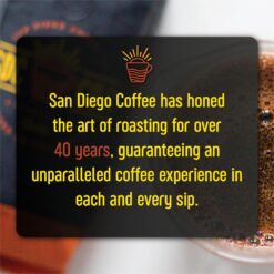 San Diego Coffee Full City Roast, Dark Roast, Whole Bean Coffee, 5-Pound Bag