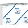 Scott Multifold Paper Towels for Small Business (08009), 9.2” x 9.4”, (4000 Towels per Case), White, 250 Count (Pack of 16)