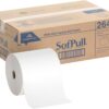 SofPull High-Capacity Recycled Paper Towel Roll by GP PRO (Georgia-Pacific), White, 26470, 1000 Linear Feet Per Roll, 6 Rolls Per Case, Green