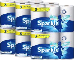 Sparkle® Paper Towels, 3 Count (Pack of 6)