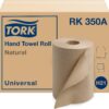 Tork Paper Hand Towel Roll Natural H21, Universal, 100% Recycled Fiber, 12 Rolls x 350 ft, RK350A