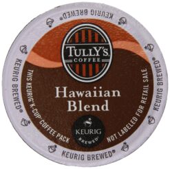 Tully's Coffee Hawaiian Blend K-Cups, 80 Count