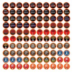 Two Rivers Coffee Bold Roast Coffee Pods for Single Serve Coffee Pod Brewers Including 2.0, Variety Sampler Pack, 100 Count