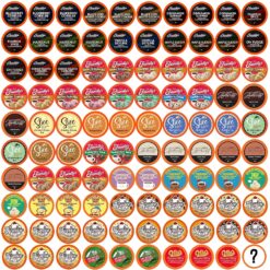Two Rivers Coffee Pods Compatible with K Cup Brewers Including 2.0, Assorted Flavored Coffee 100 Count
