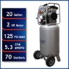 California Air Tools 20020 20 Gal. 2.0 HP Ultra Quiet and Oil-Free Electric Air Compressor