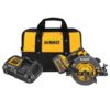DEWALT DCS578X1 FLEXVOLT 60V MAX Cordless Brushless 7-1/4 in. Sidewinder Style Circular Saw with Brake with (1) FLEXVOLT 9.0Ah Battery