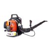 Huluwat DJ-W46522235 206 MPH 530 CFM 52CC 2-Cycle Gas Backpack Leaf Blower with Extension Tube in Red