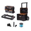 RIDGID HD0318E 3 gal. 18-Volt Cordless NXT Wet/Dry Shop Vac (Tool Only) with Accessories, Pro Gear Attachment and Rolling Tool Cart
