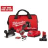 Milwaukee 2522-21XC-48-11-2460 M12 FUEL 12V 3 in. Lithium-Ion Brushless Cordless Cut Off Saw Kit with 6.0Ah Battery