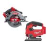 Milwaukee 2732-20-2737-20 M18 FUEL 18V Lithium-Ion Brushless Cordless 7-1/4 in. Circular Saw w/Jig Saw