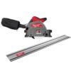 Milwaukee 2831-20-48-08-0571 M18 FUEL 18V Lithium-Ion Cordless Brushless 6-1/2 in. Plunge Cut Track Saw with 55 in. Track Saw Guide Rail