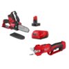 Milwaukee 2527-21-2534-20 M12 FUEL 12V Lithium-Ion Brushless Cordless 6 in. HATCHET Pruning Saw Kit w/M12 Pruner Shears, 4.0 Ah Battery, Charger