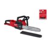 Milwaukee 2727-20C-49-16-2749 M18 FUEL 14 in. 18-Volt Lithium-Ion Brushless Cordless Chainsaw with 14 in. Chainsaw Chain