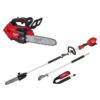 Milwaukee 2826-20C-2825-20PS M18 FUEL 12 in. Top Handle 18-Volt Lithium-Ion Brushless Cordless Chainsaw and M18 FUEL 10 in. Pole Saw with QUIK-LOK