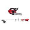Milwaukee 2826-20C-2825-20ST M18 FUEL 12 in. Top Handle 18-Volt Lithium-Ion Brushless Cordless Chainsaw w/M18 FUEL QUIK-LOK String Trimmer (2-Tool)