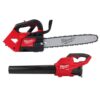 Milwaukee 2826-20T-2724-20 M18 FUEL 14 in. Top Handle 18V Lithium-Ion Brushless Cordless Chainsaw and M18 FUEL Blower Combo Kit (2-Tool)