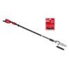 Milwaukee 3013-20-49-16-2759 M18 FUEL 10 in. 18V Lithium-Ion Brushless Electric Cordless Telescoping Pole Saw w/(2) 10 in. Telescoping Saw Chain