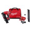 Milwaukee 2744-21-48-08-2744 M18 FUEL 3-1/2 in. 18-Volt 21-Degree Lithium-Ion Brushless Cordless Framing Nailer Kit w/ Battery, Extended Capacity Mag