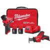 Milwaukee 3453-22-2420-20 M12 FUEL 12-Volt Lithium-Ion Brushless Cordless 1/4 in. Hex Impact Driver Kit with M12 HACKZALL