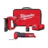 Milwaukee 2540-21-2526-20 M12 12-Volt 23-Gauge Lithium-Ion Cordless Pin Nailer Kit with M12 FUEL Lithium-Ion Cordless Oscillating Multi-Tool