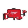 Milwaukee 2540-21-2551-20 M12 12-Volt 23-Gauge Lithium-Ion Cordless Pin Nailer Kit w/M12 FUEL SURGE Brushless Cordless 1/4 in. Hex Impact Driver