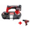 Milwaukee 2429-21XC-2407-20 M12 12V Lithium-Ion Cordless Sub-Compact Band Saw Kit with (1) 3.0 Ah Battery Pack, Charger and M12 Drill Driver
