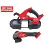 Milwaukee 2829-20-2889-20 M18 FUEL 18V Lithium-Ion Brushless Cordless Compact Bandsaw W/M18 FUEL Angle Grinder