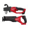 Milwaukee 2807-20-2821-20 M18 FUEL GEN II 18V Lithium-Ion Brushless Cordless 1/2 in. Hole Hawg Right Angle Drill w/M18 FUEL Reciprocating Saw
