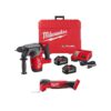 Milwaukee 2912-22-2836-20 M18 FUEL 18V Lithium-Ion Brushless 1 in. Cordless SDS-Plus Rotary Hammer Kit W/Oscillating Multi-Tool