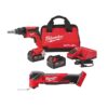 Milwaukee 2866-22-2836-20 M18 FUEL 18V Lithium-Ion Brushless Cordless Drywall Screw Gun Kit W/Oscillating Multi-Tool