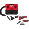 Milwaukee 0960-20-2526-20 M12 FUEL 12-Volt Lithium-Ion Cordless 1.6 Gal. Wet/Dry Shop Vacuum with M12 FUEL Multi Tool (2-Tool)