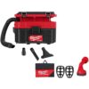 Milwaukee 0970-20-49-90-2020 M18 FUEL PACKOUT Cordless 2.5 Gal Wet/Dry Vacuum with AIR-TIP 1-1/4 in. - 2-1/2 in. (1-Piece) Swiveling Palm Brush Tool