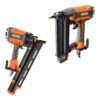RIDGID R213BNF-R350RHF Pneumatic 18-Gauge 2-1/8 in. Brad Nailer and 21-Degree Round Head Framing Nailer