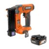 RIDGID R09898B-AC87004 18V Cordless 23-Gauge 1-3/8 in. Headless Pin Nailer with 18V 4.0 Ah Battery