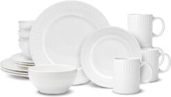 Pfaltzgraff Cassandra 16-Piece Porcelain Dinnerware Set, Service For 4 - 1