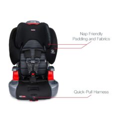 Britax Grow with You ClickTight Harness-2-Booster Car Seat, Cool Flow Gray - 9