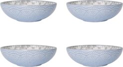 Pfaltzgraff Gabriela Gray 16-Piece Stoneware Dinnerware Set, Service for 4 - ,Gabriela Grey - 9