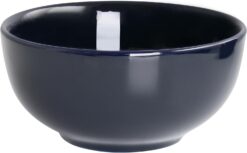 Elama Luna 18 Piece Porcelain Dinnerware Set (Dark Blue), Service for 6 - 5