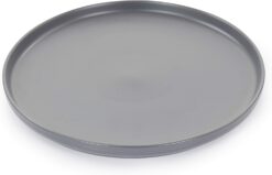 Elama Luxmatte Contemporary Dinnerware Set, 20 Piece, Dark Grey - 3