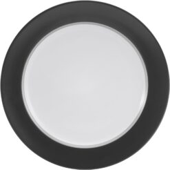Pfaltzgraff Grayson Charcoal 12 Piece Dinnerware Set, Service for 4 - 7