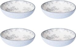 Pfaltzgraff Gabriela Gray 16-Piece Stoneware Dinnerware Set, Service for 4 - ,Gabriela Grey - 5