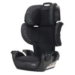 Evenflo GoTime LX Booster Car Seat (Chardon Black) - 3