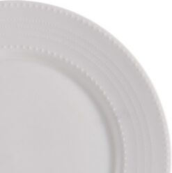 Mikasa Annabele Chip Resistant 40-Piece Dinnerware Set, Service For 8,White - 3