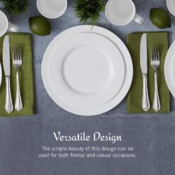 Mikasa 5225580 40 Piece Delray Bone China Dinnerware Set - 5