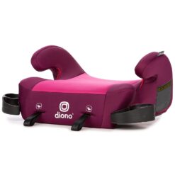 Diono Solana 2 XL 2022, Dual Latch Connectors, Lightweight Backless Belt-Positioning Booster Car Seat, 8 Years 1 Booster Seat, Pink - 1